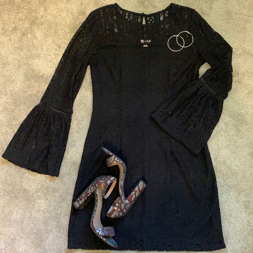 Black Lace Dress